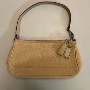 Taupe leather Coach Nolita 19